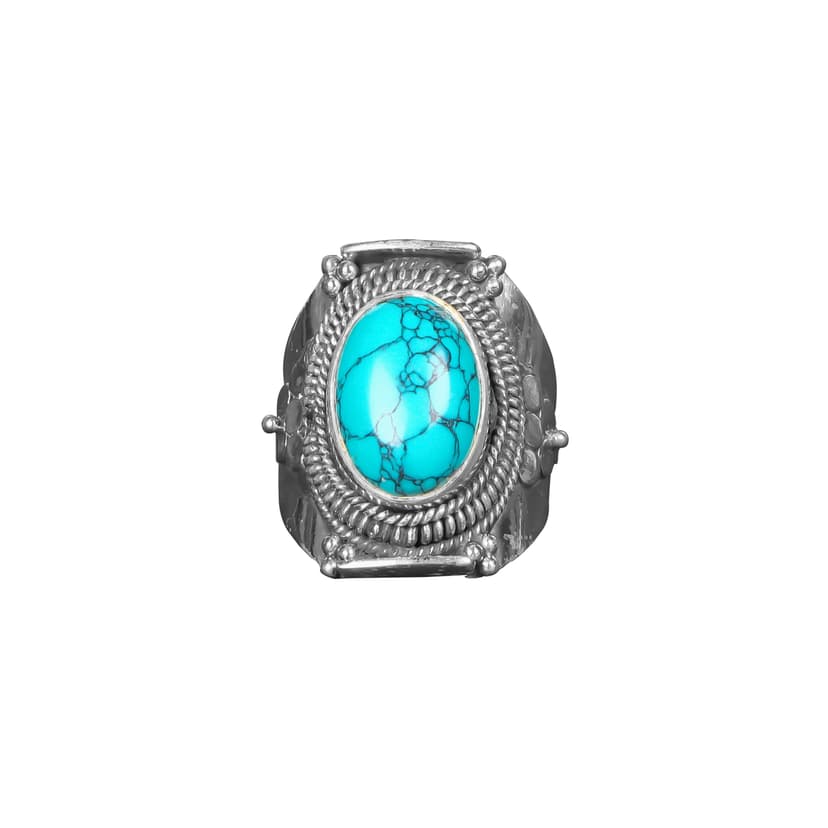Oval Turquoise Ring