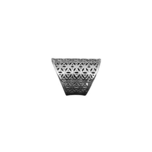 Silver Textured Ring for Men