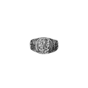 Lord Hanuman Embossed Sterling Silver Ring